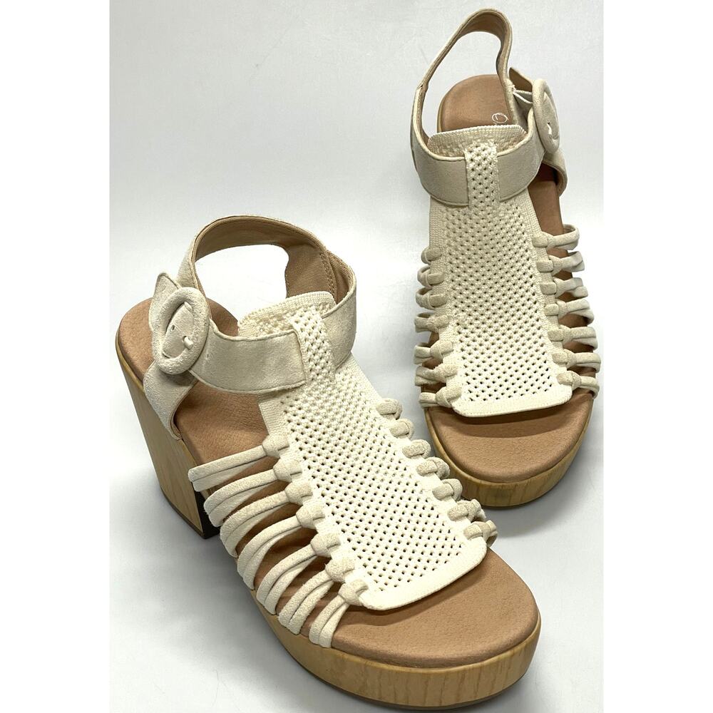 Dr. Scholl's Original Collection Beach Front Heel Sandals Women's Size 7 M